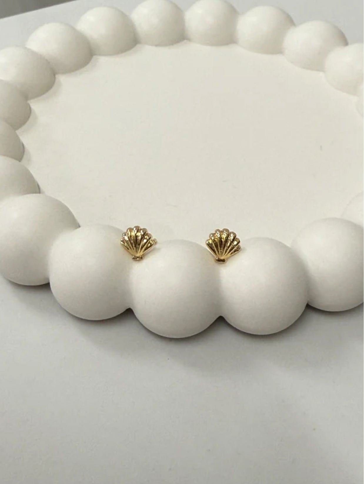 Seashell Studs