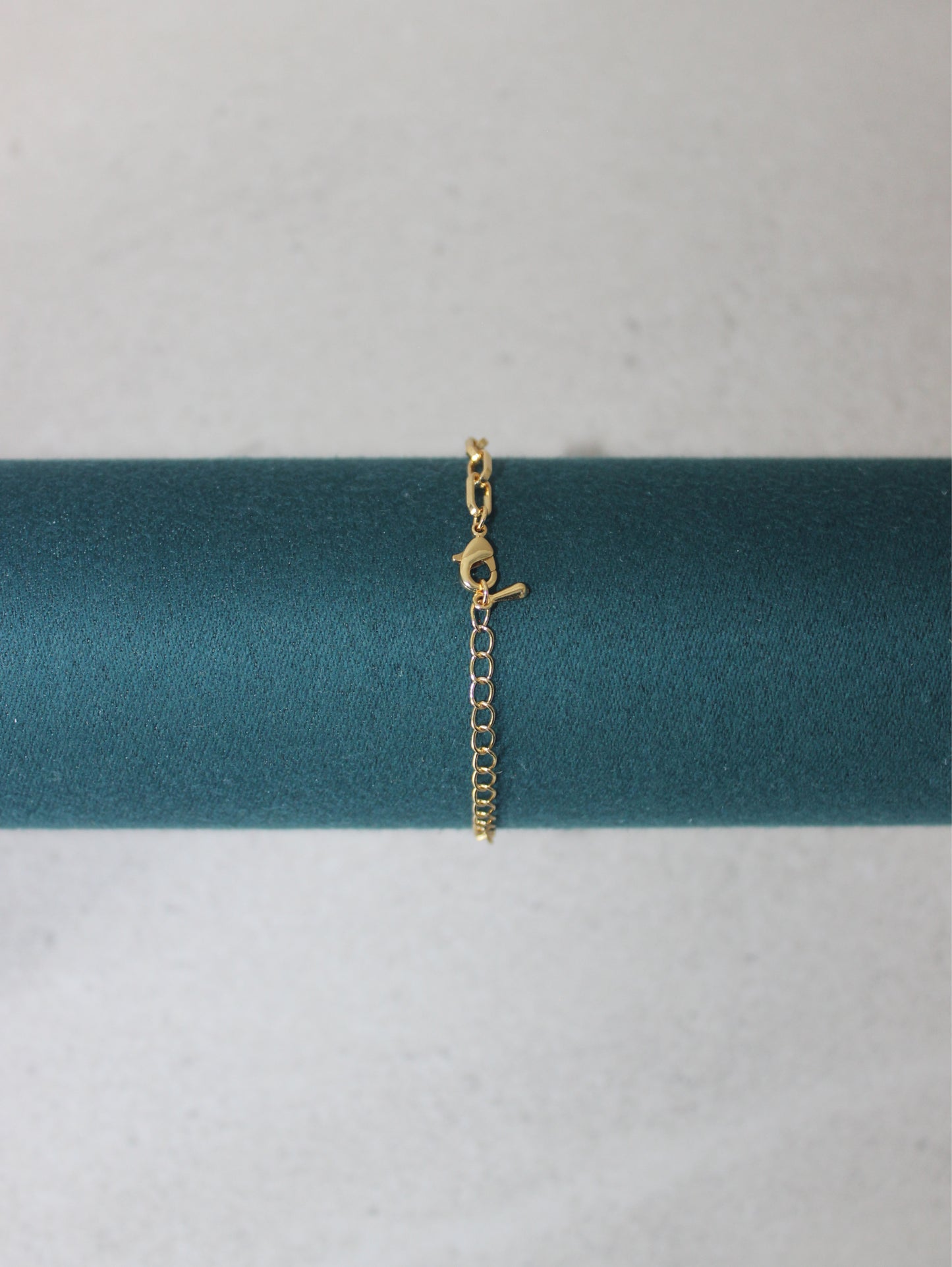 Scorpio CZ Pendant Paperclip Bracelet