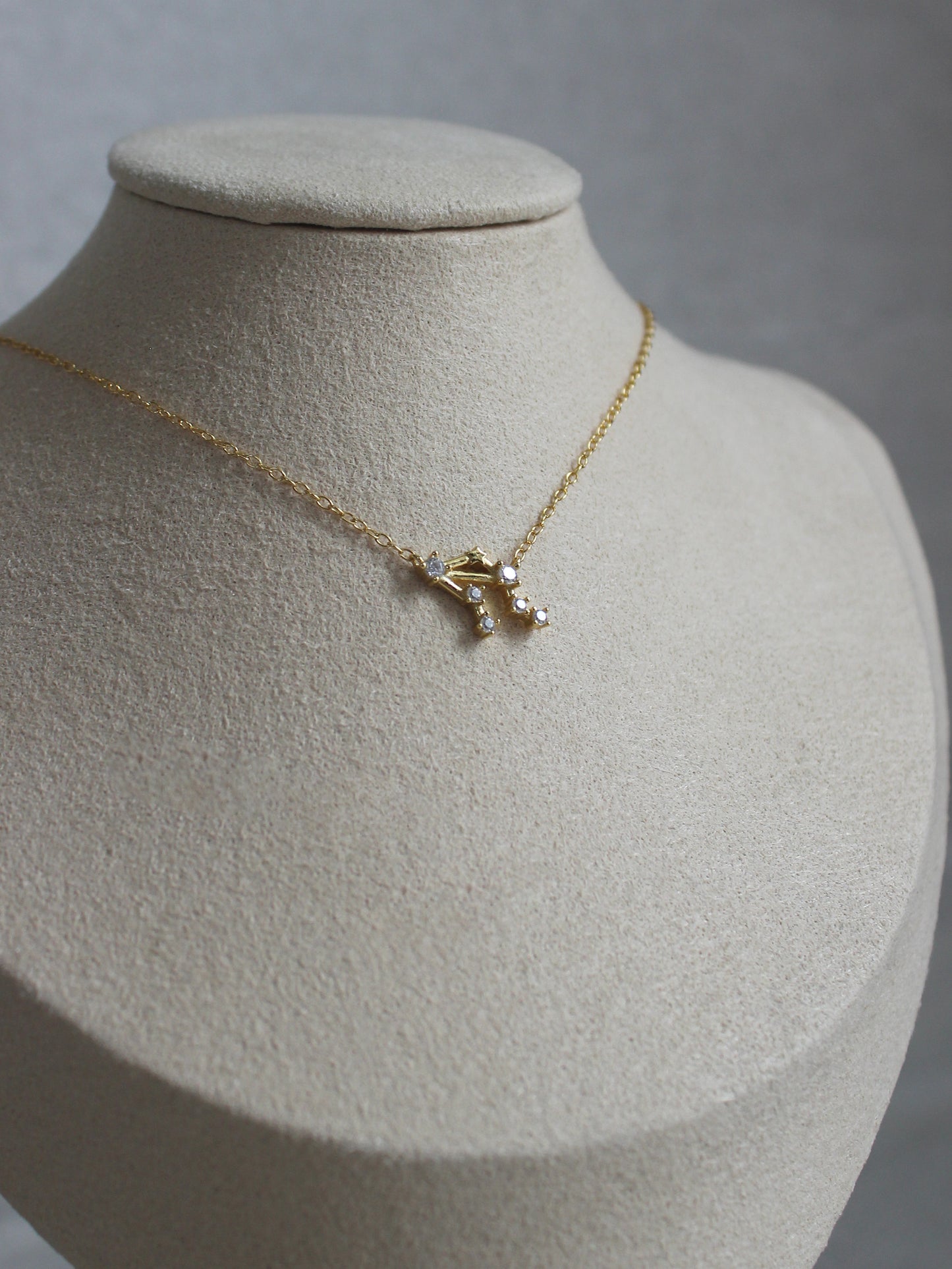 18K Vermeil Libra Constellation Necklace