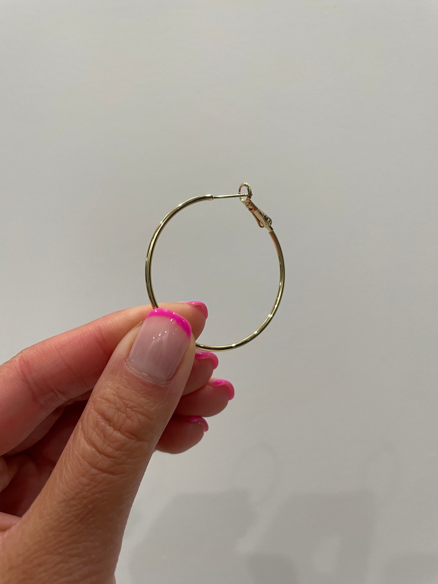 Thin Classic Hoops