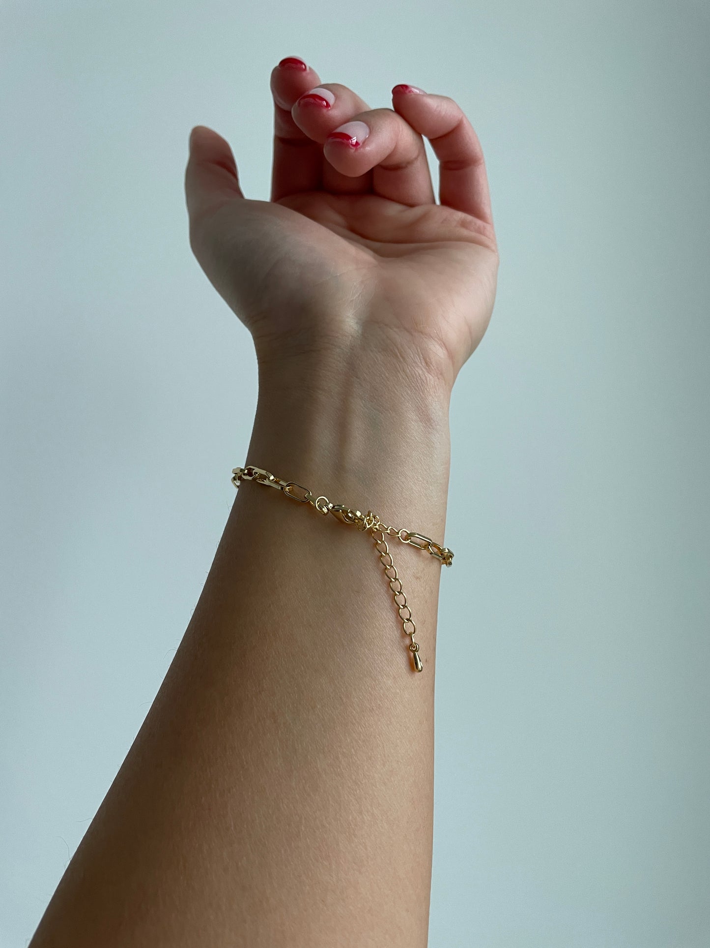 Thick Paperclip Bracelet