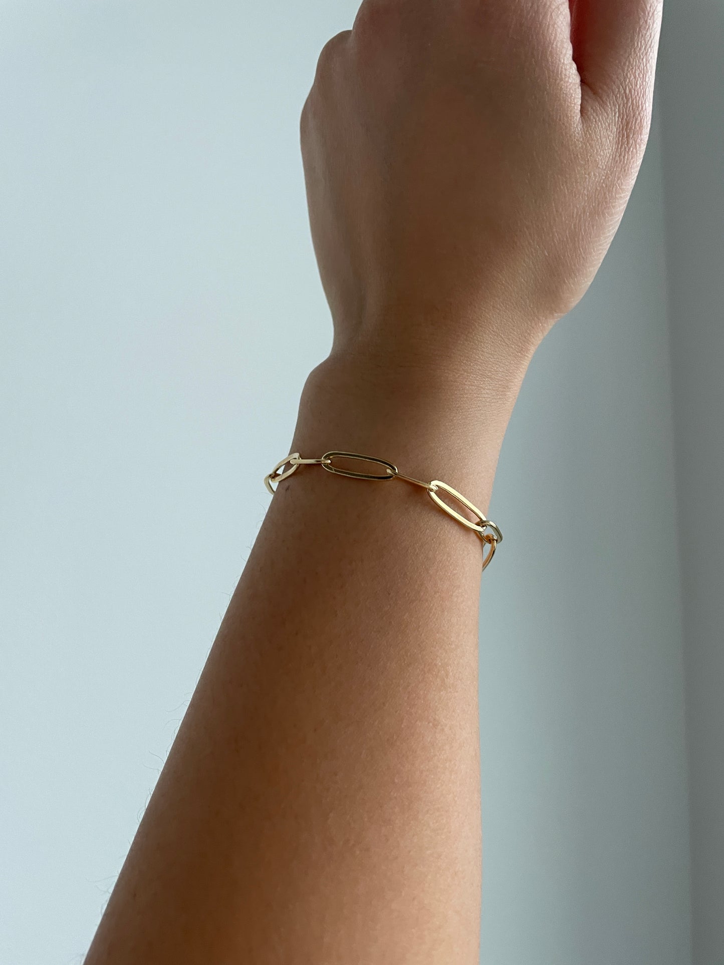 Bold Paperclip Bracelet