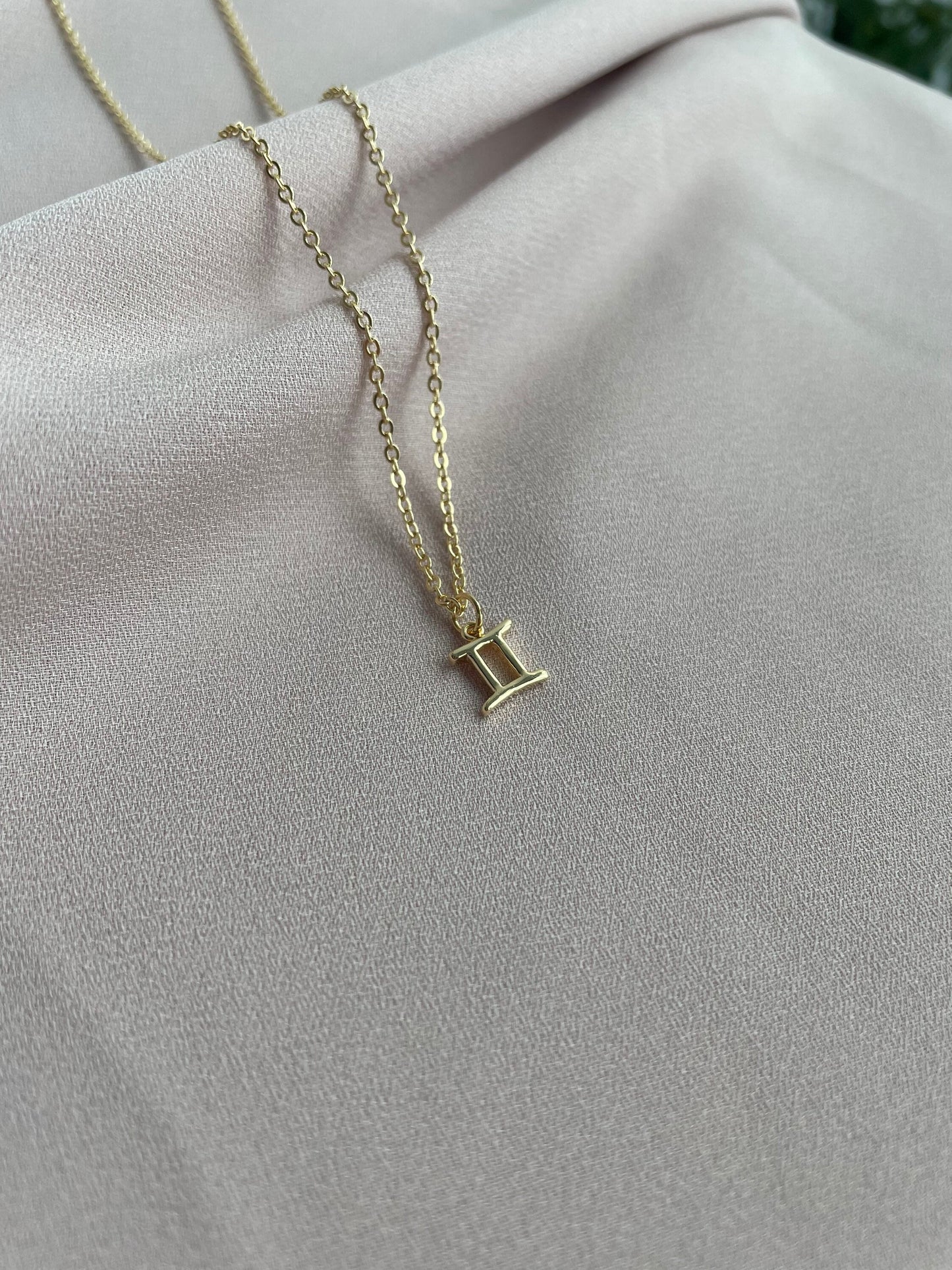 Gemini Zodiac Pendant Necklace