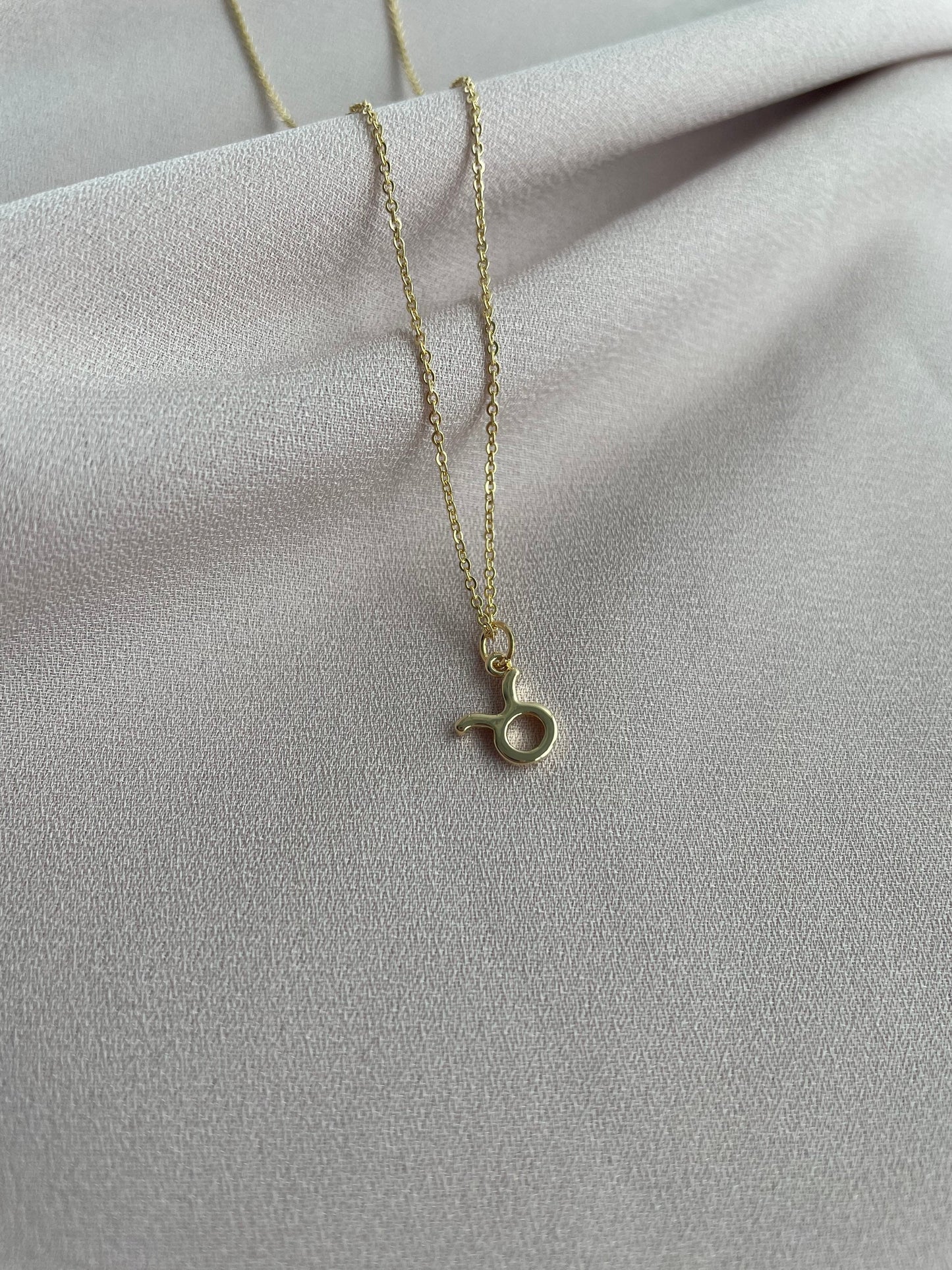 Taurus Zodiac Pendant Necklace