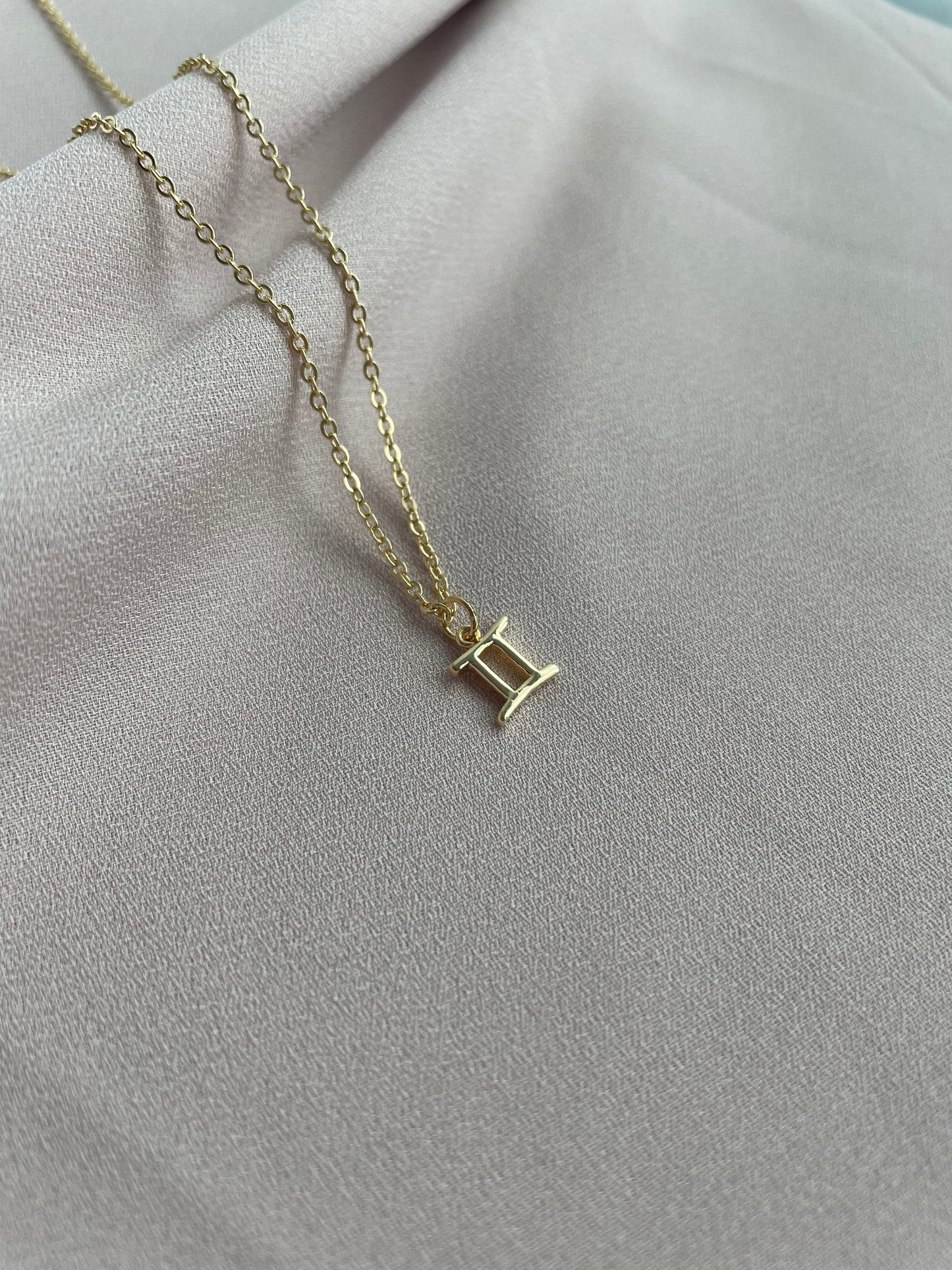 Gemini Zodiac Pendant Necklace