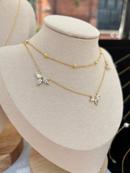 18K Vermeil Ball Dotted Necklace
