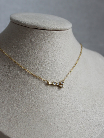 18K Vermeil Cancer Constellation Necklace