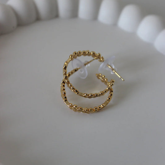 Leaf Hoops