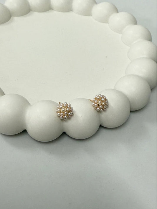 Pearly Dome Studs