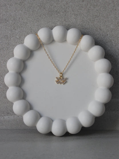 Aquarius CZ Pendant Necklace