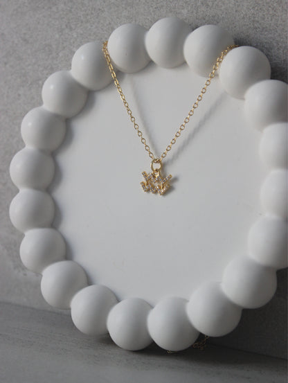 Aquarius CZ Pendant Necklace