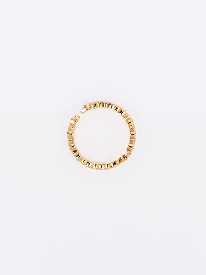 Dotted Cubic Zirconia Ring