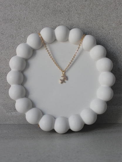Sagittarius CZ Pendant Necklace