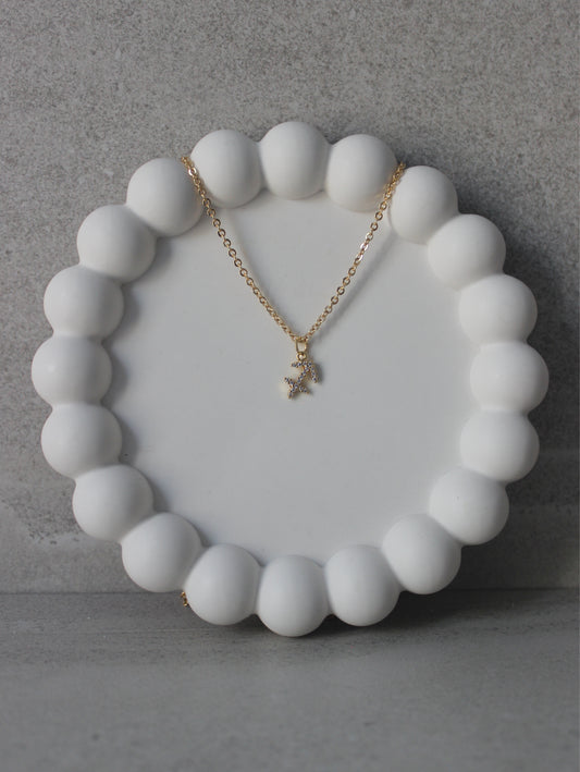 Sagittarius CZ Pendant Necklace