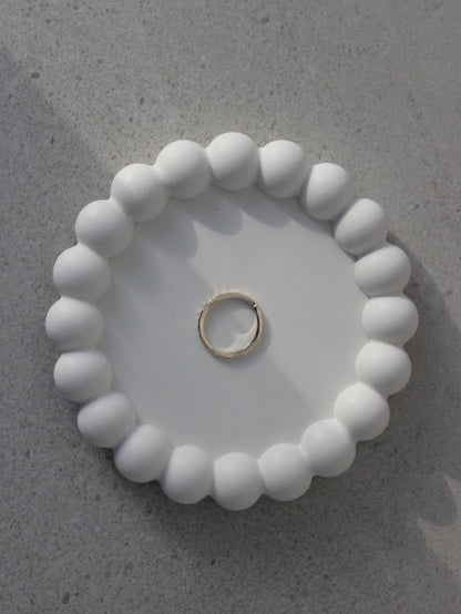Thin Hammered Ring