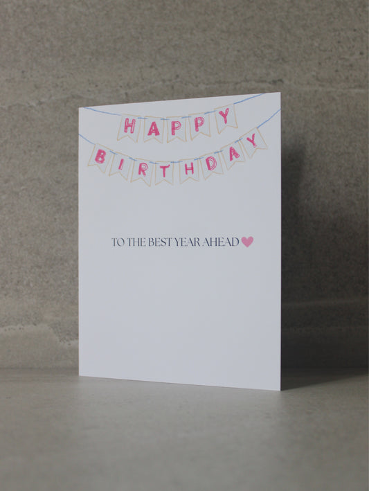 "Happy Birthday to the best" Greeting Card