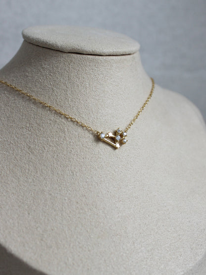 18K Vermeil Leo Constellation Necklace