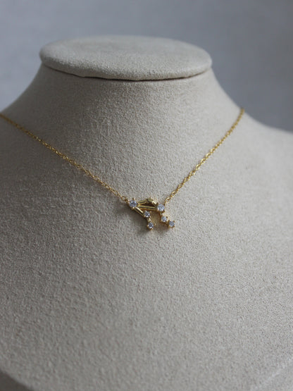 18K Vermeil Libra Constellation Necklace