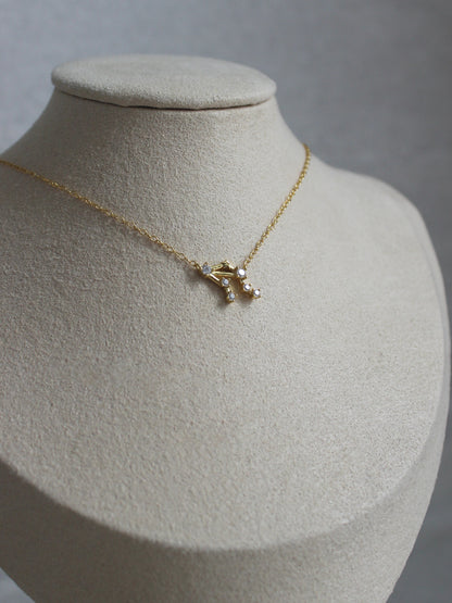 18K Vermeil Libra Constellation Necklace