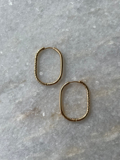 Oval Hoops