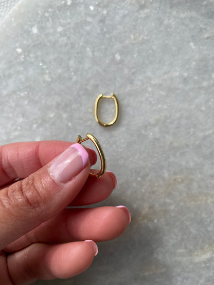 Oval Hoops