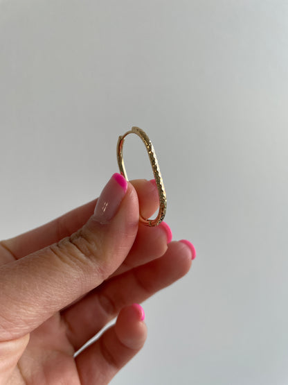 Oval Hoops