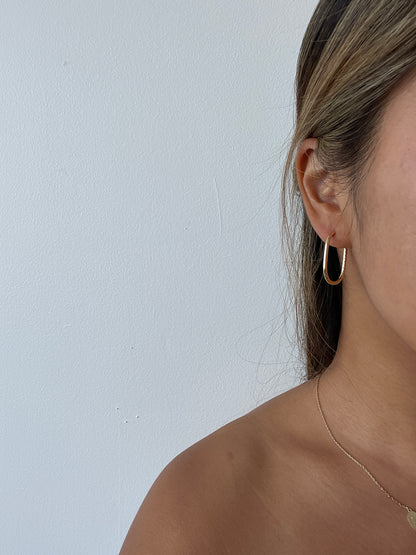 Oval Hoops