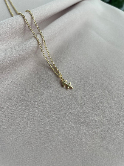 18K Plated Sagittarius Zodiac Necklace